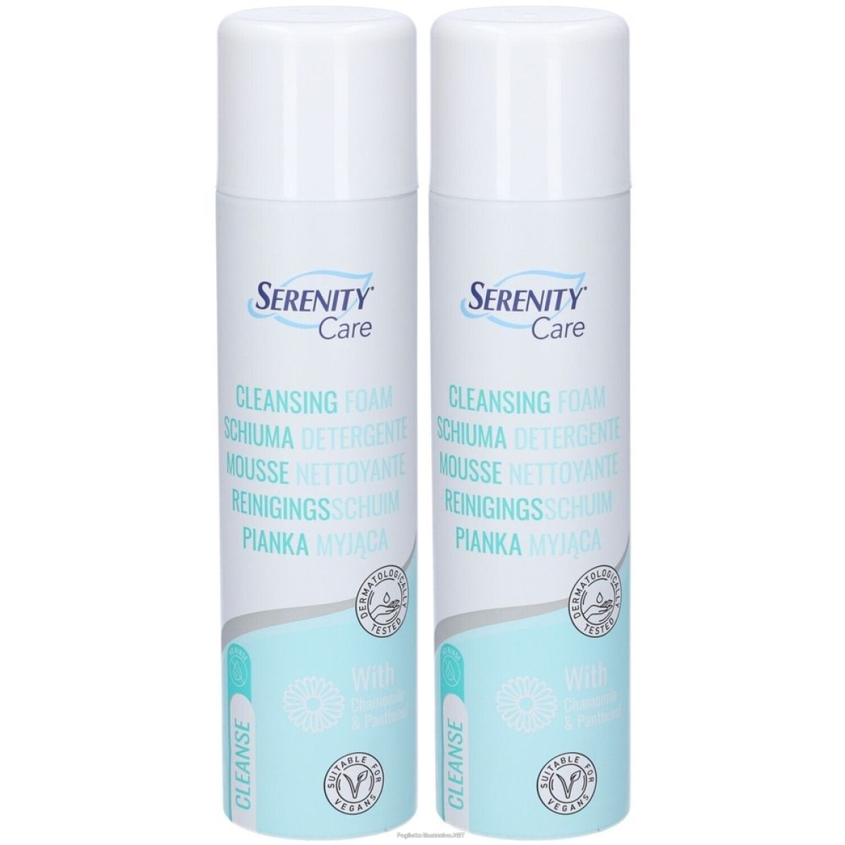 Cerca Offerte di serenity care schiuma detergente set da 2 2x400 ml e acquista online