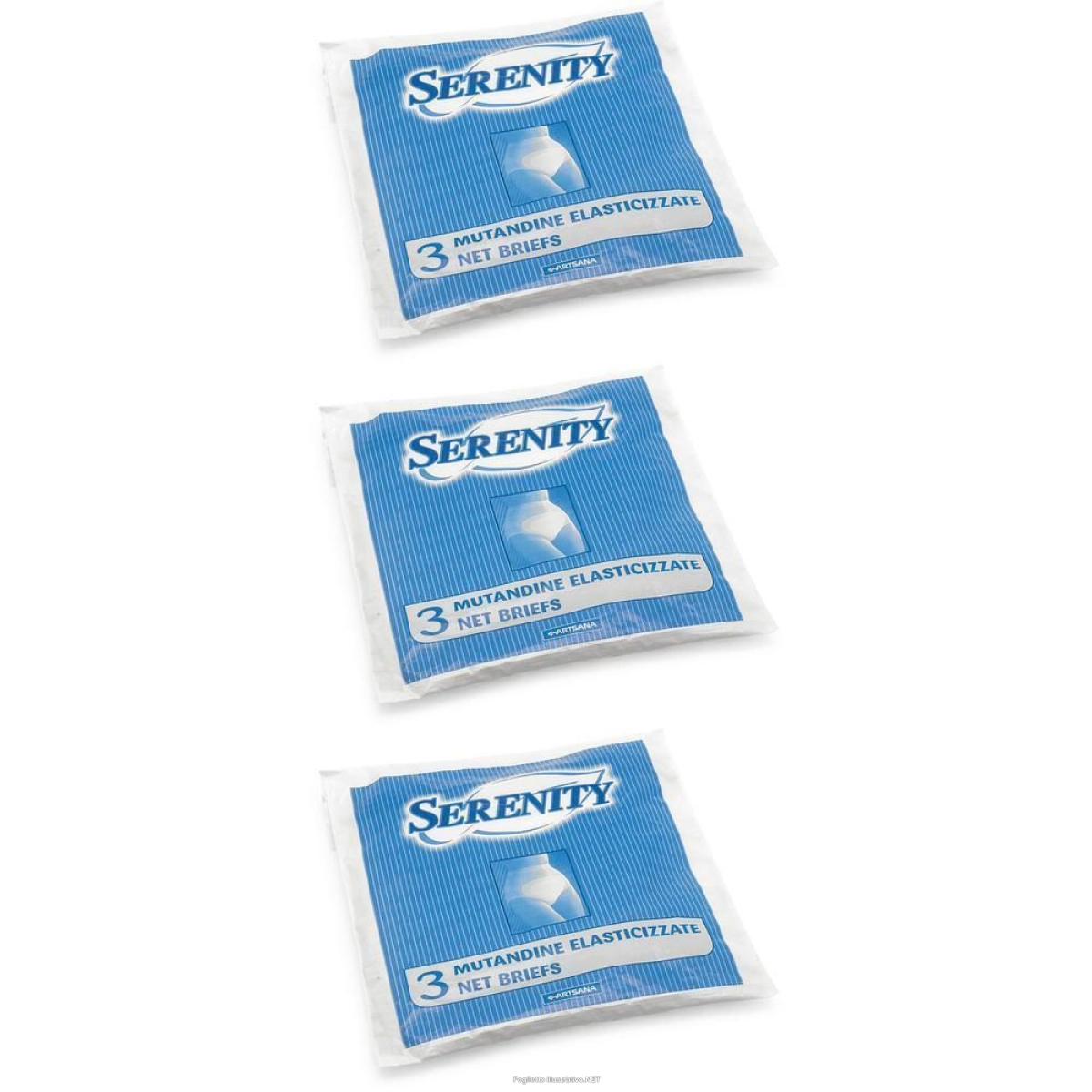Cerca Offerte di serenity mutandine a rete taglia m 3x3 st e acquista online