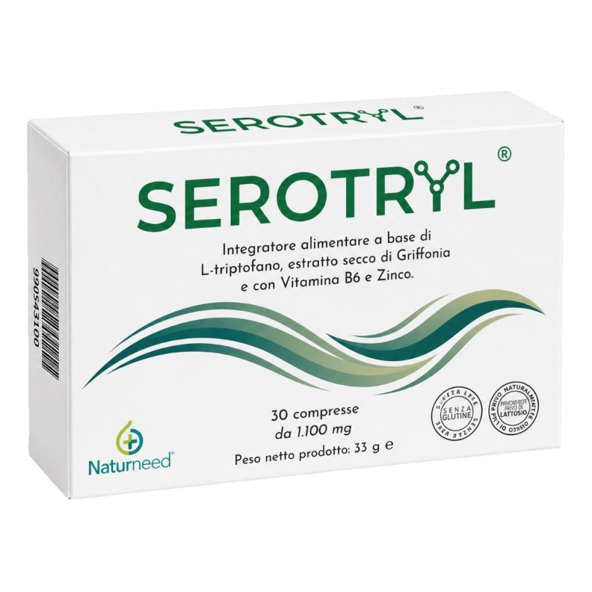 Cerca Offerte di Serotryl 30 compresse 1,1 mg senza glutine naturalmente privo di lattosio e acquista online