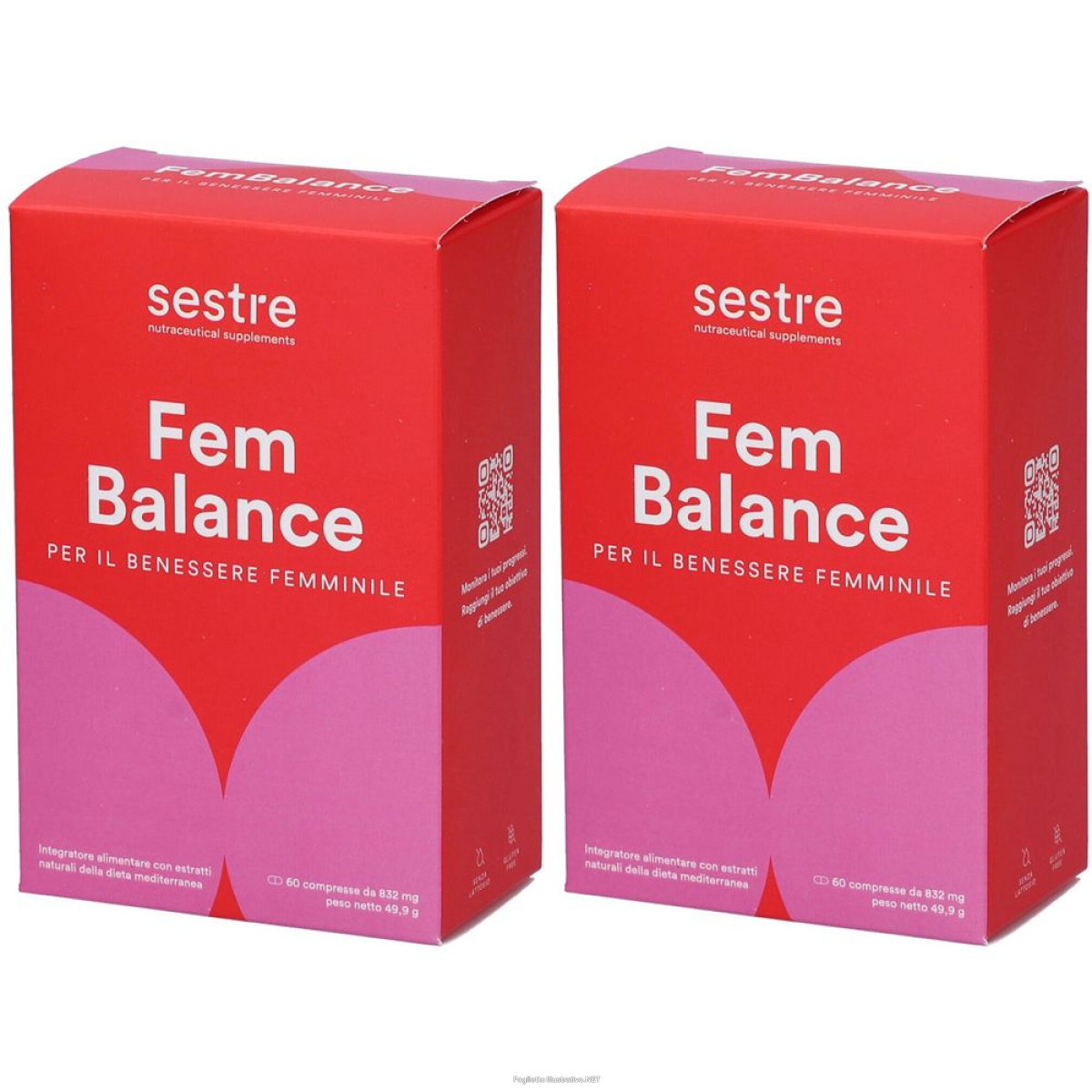 Cerca Offerte di sestre fem balance compresse set da 2 2x48,6 g e acquista online