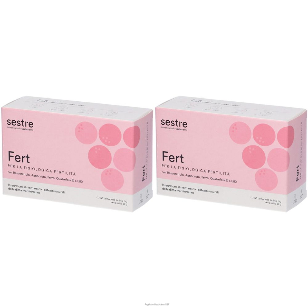 Cerca Offerte di sestre fert compresse set da 2 2x48,6 g e acquista online