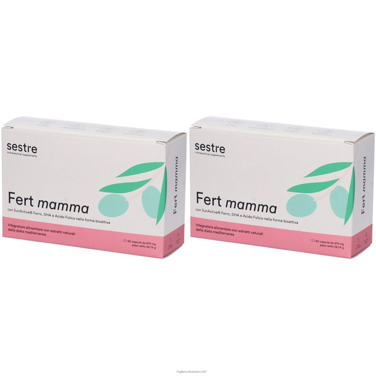 Cerca Offerte di sestre fert mamma compresse set da 2 2x28,74 g e acquista online