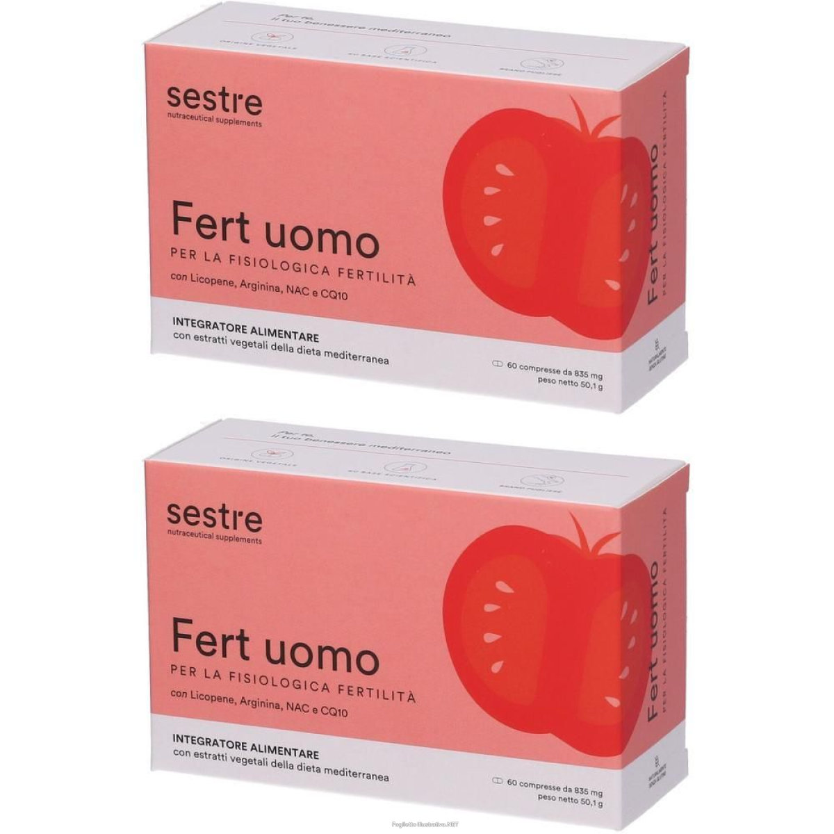 Cerca Offerte di sestre fert uomo compresse 2x47,7 g e acquista online
