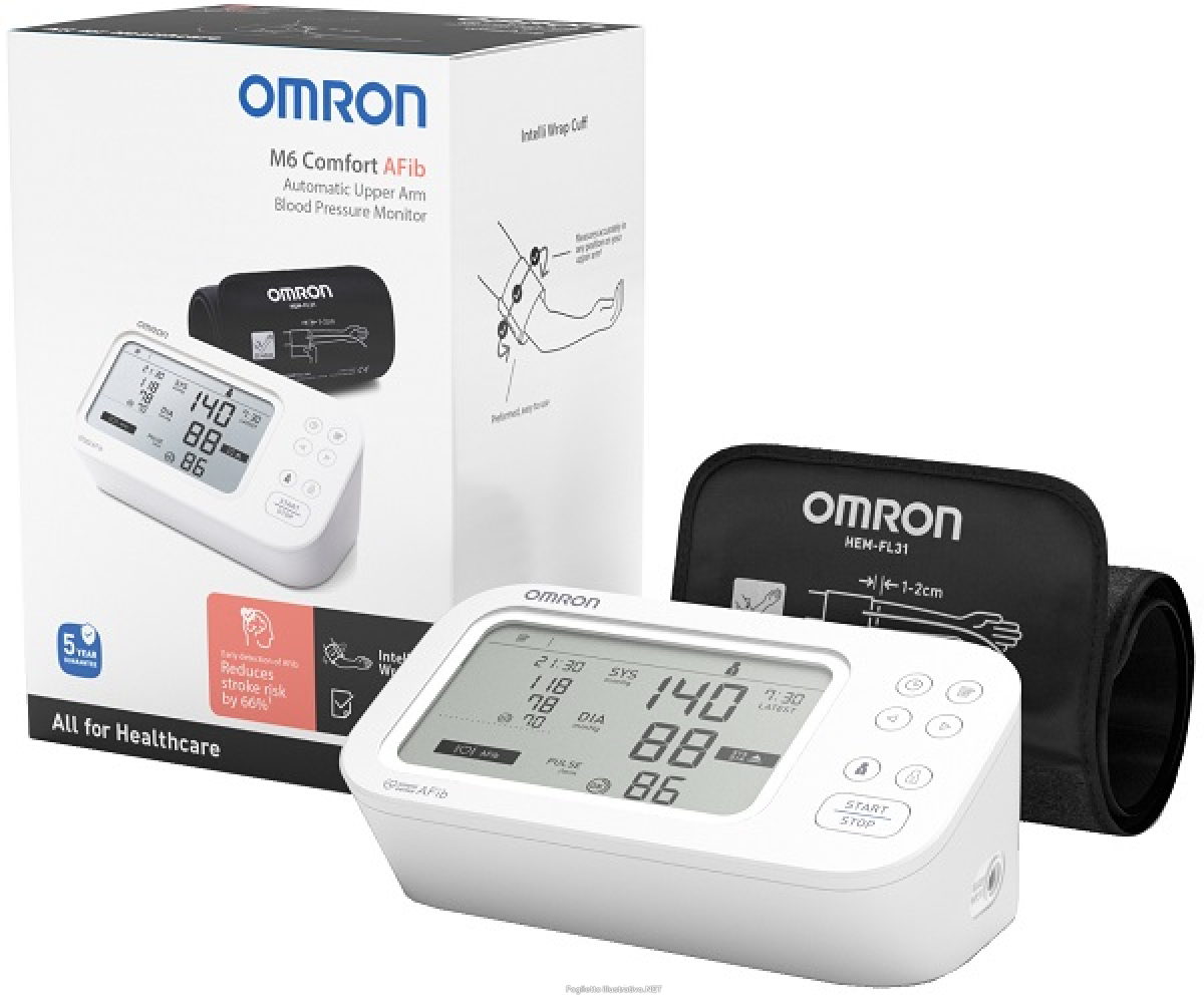 Cerca Offerte di sfigmomanometro da braccio omron m6 comfort afib e acquista online