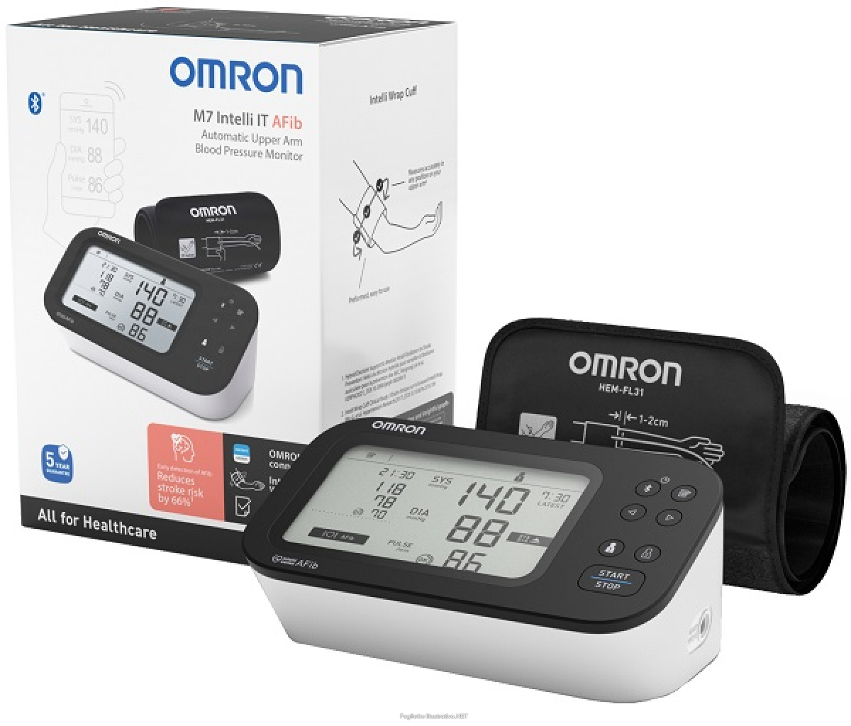 Cerca Offerte di sfigmomanometro da braccio omron m7 intelli afib e acquista online
