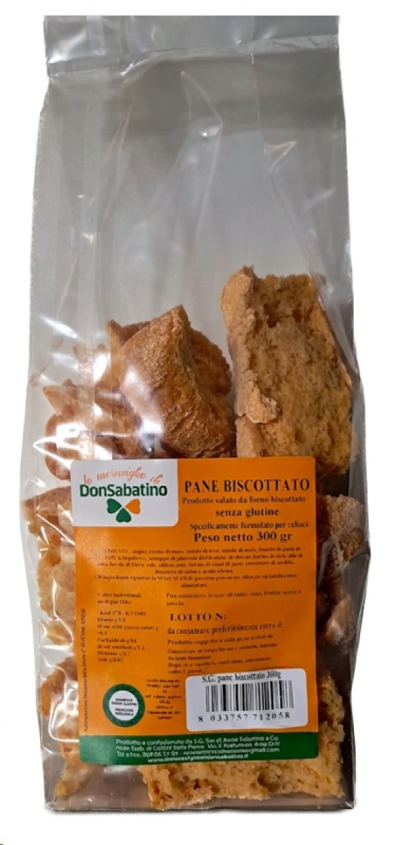 Cerca Offerte di Sg sas pane biscottato 300 g e acquista online