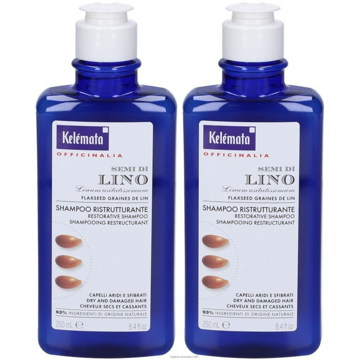 Cerca Offerte di shampoo semi di lino 250 ml 2x250 ml e acquista online