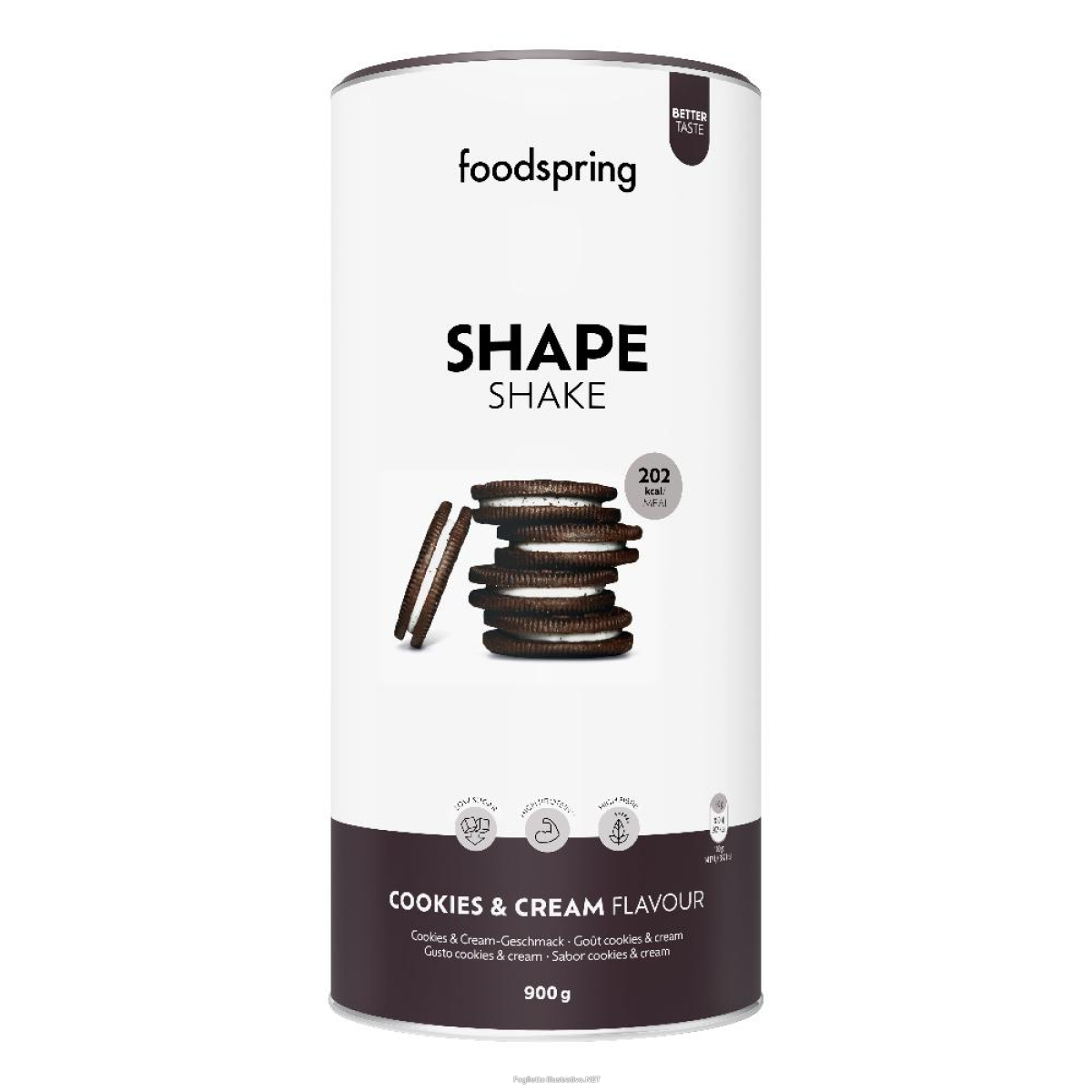 Cerca Offerte di shape shake biscotti e crema 900 g e acquista online