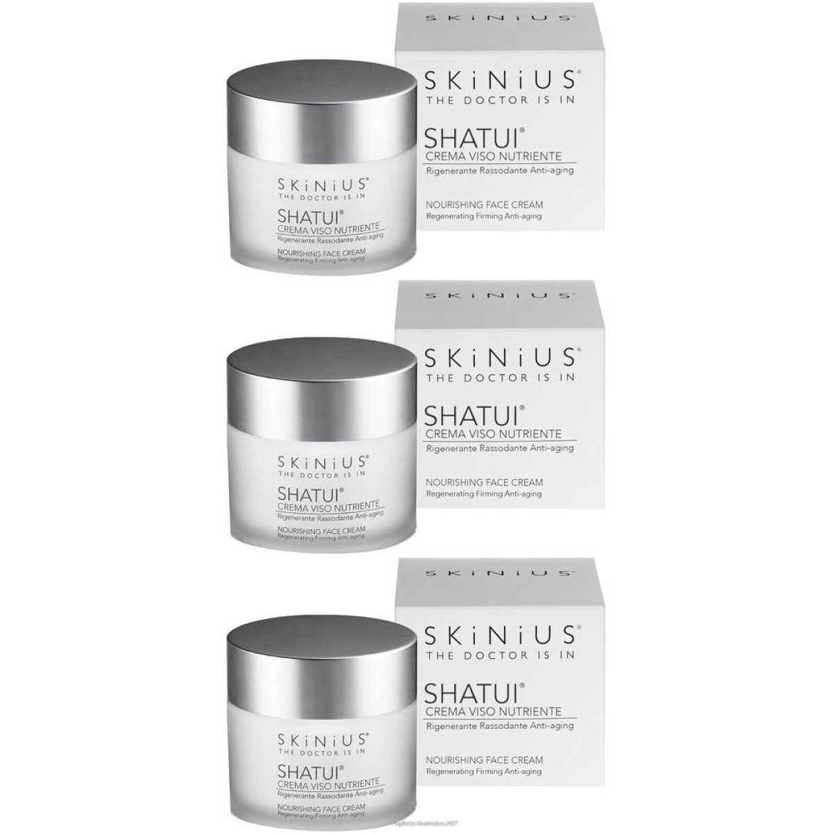 Cerca Offerte di shatui crema viso nutriente rigenerante rassodante anti-aging 3x50 ml e acquista online