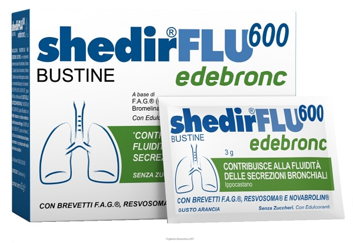 Cerca Offerte di shedirflu 600 edebronc 20 bustine da 3 g gusto arancia, senza glutine, naturalmente privo di lattosio, senza zuccheri, con edulcorante e acquista online