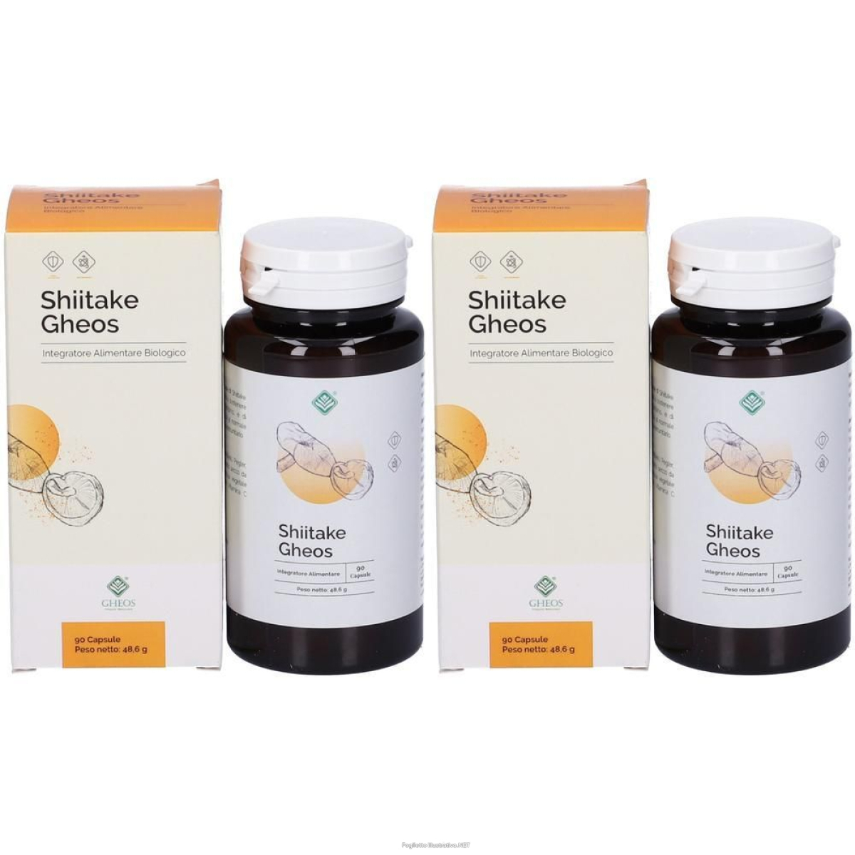 Cerca Offerte di shiitake gheos capsule 2x90 pz e acquista online