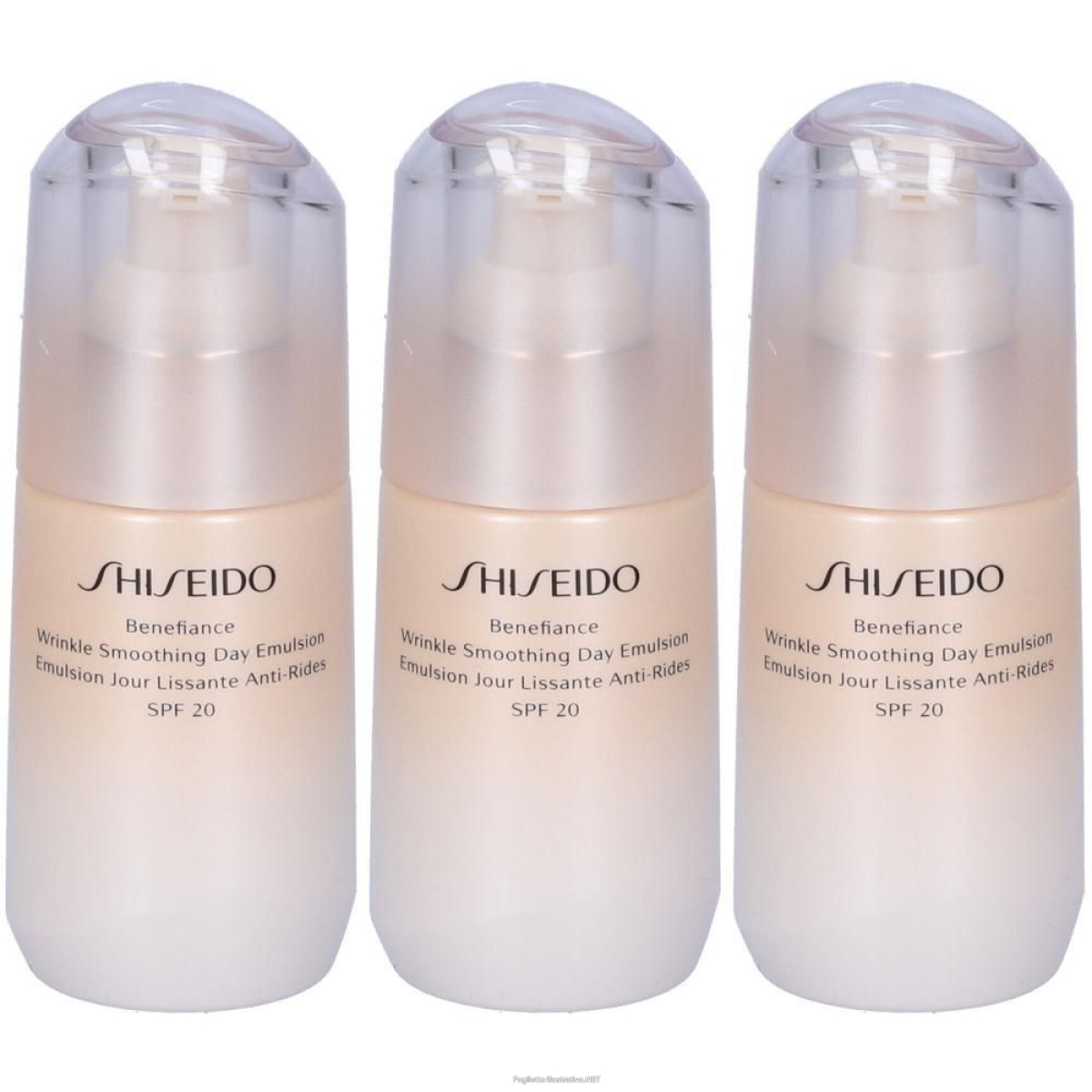 Cerca Offerte di shiseido benefiance wrinkle smoothing day emulsion 75 ml emulsione e acquista online