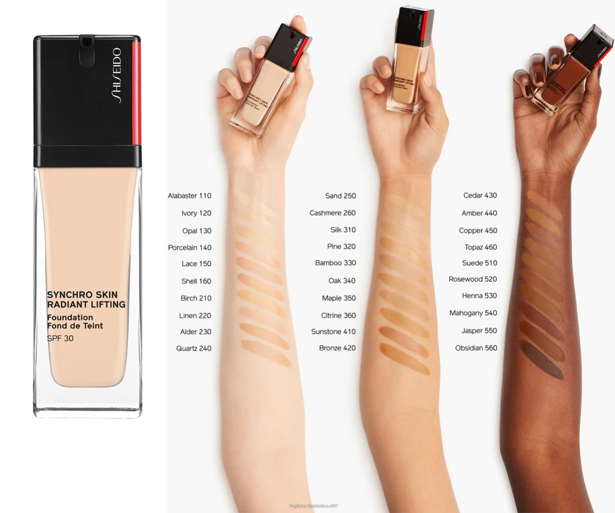 Cerca Offerte di shiseido - synchro skin radiant lifting foundation 240 spf30+ confezione 30 ml e acquista online