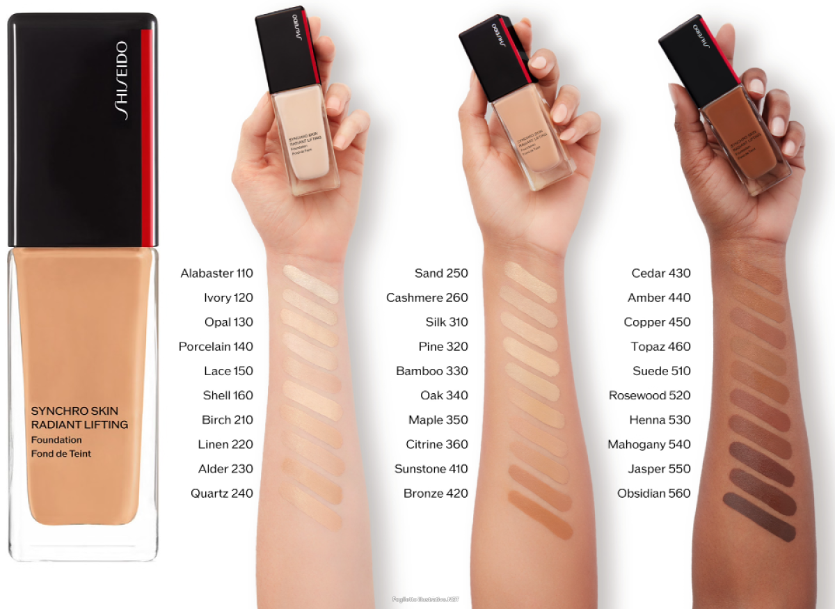 Cerca Offerte di shiseido - synchro skin radiant lifting foundation 360 spf30+ confezione 30 ml e acquista online