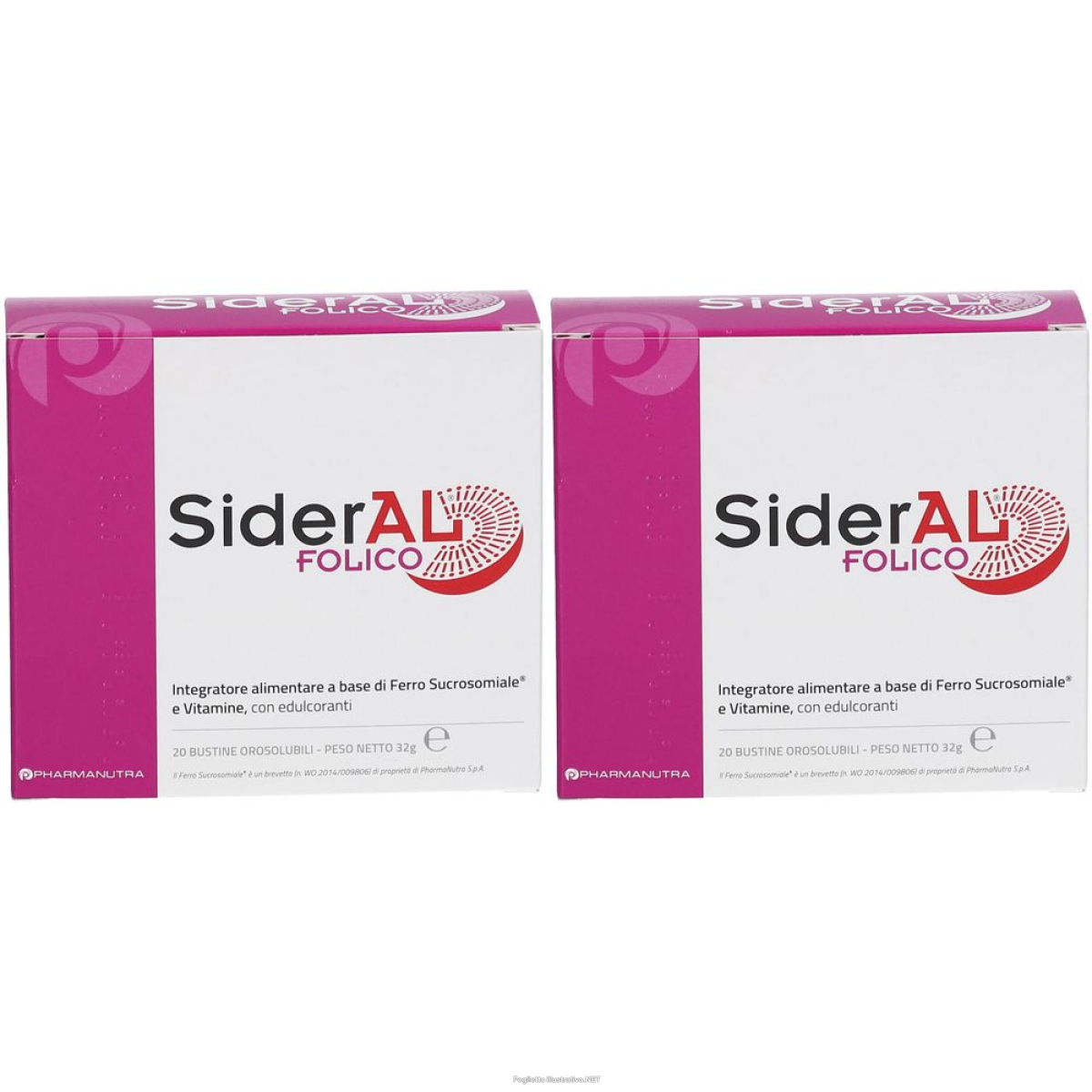 Cerca Offerte di sideral folico 30 mg set da 2 2x20 pz bustina e acquista online