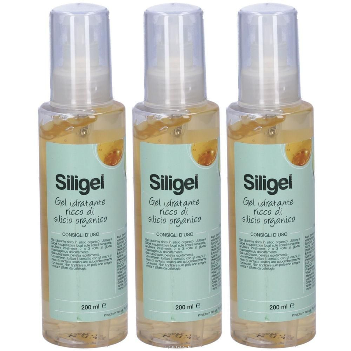 Cerca Offerte di siligel 200 ml 3x200 ml gel e acquista online
