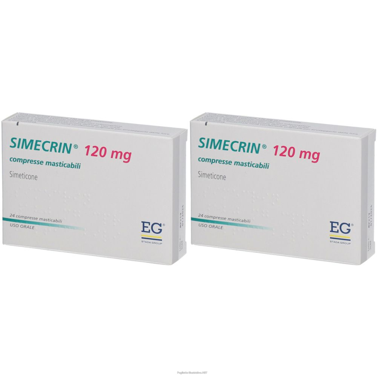 Cerca Offerte di simecrin® 120 mg compresse masticabili set da 2 2x24 pz mast e acquista online