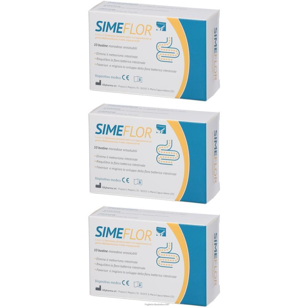Cerca Offerte di simeflor 3x10 pz bustina e acquista online