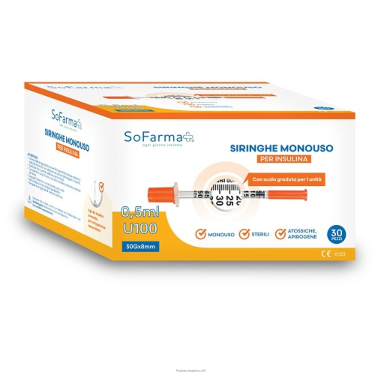 Cerca Offerte di siringa per insulina 0,5 ml 30 pezzi sofarmapiu' e acquista online