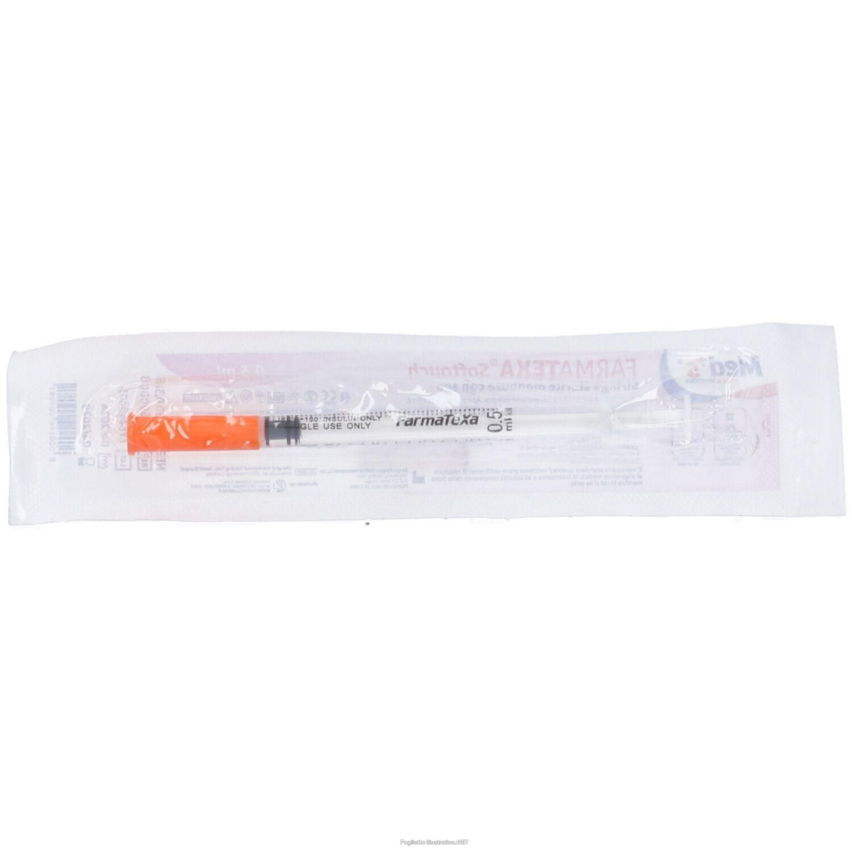 Cerca Offerte di siringa per insulina farmatexa 0,5ml con ago gauge 30 8mm 1 pz siringh e acquista online