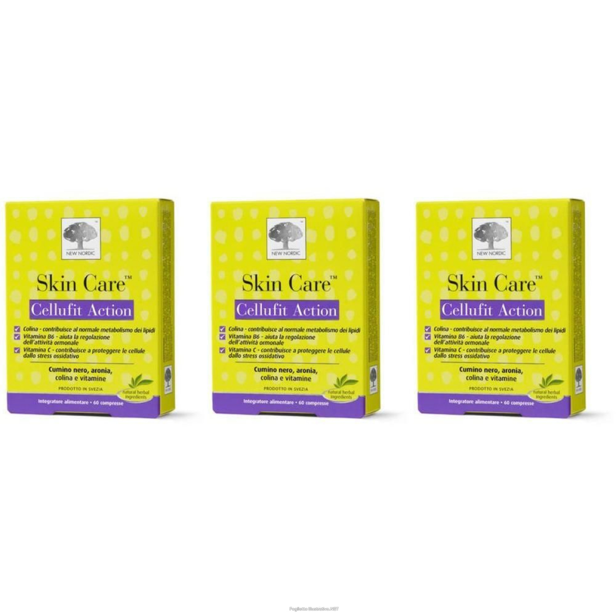 Cerca Offerte di skin care cellufit action 60 compresse 3x60 pz e acquista online