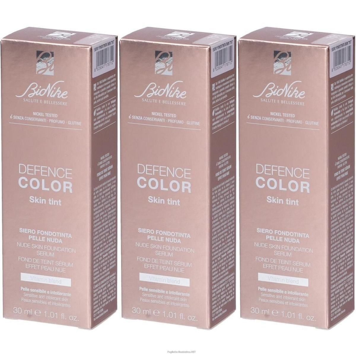 Cerca Offerte di skin tint siero fondotinta pelle nuda tint 701 3x30 ml e acquista online