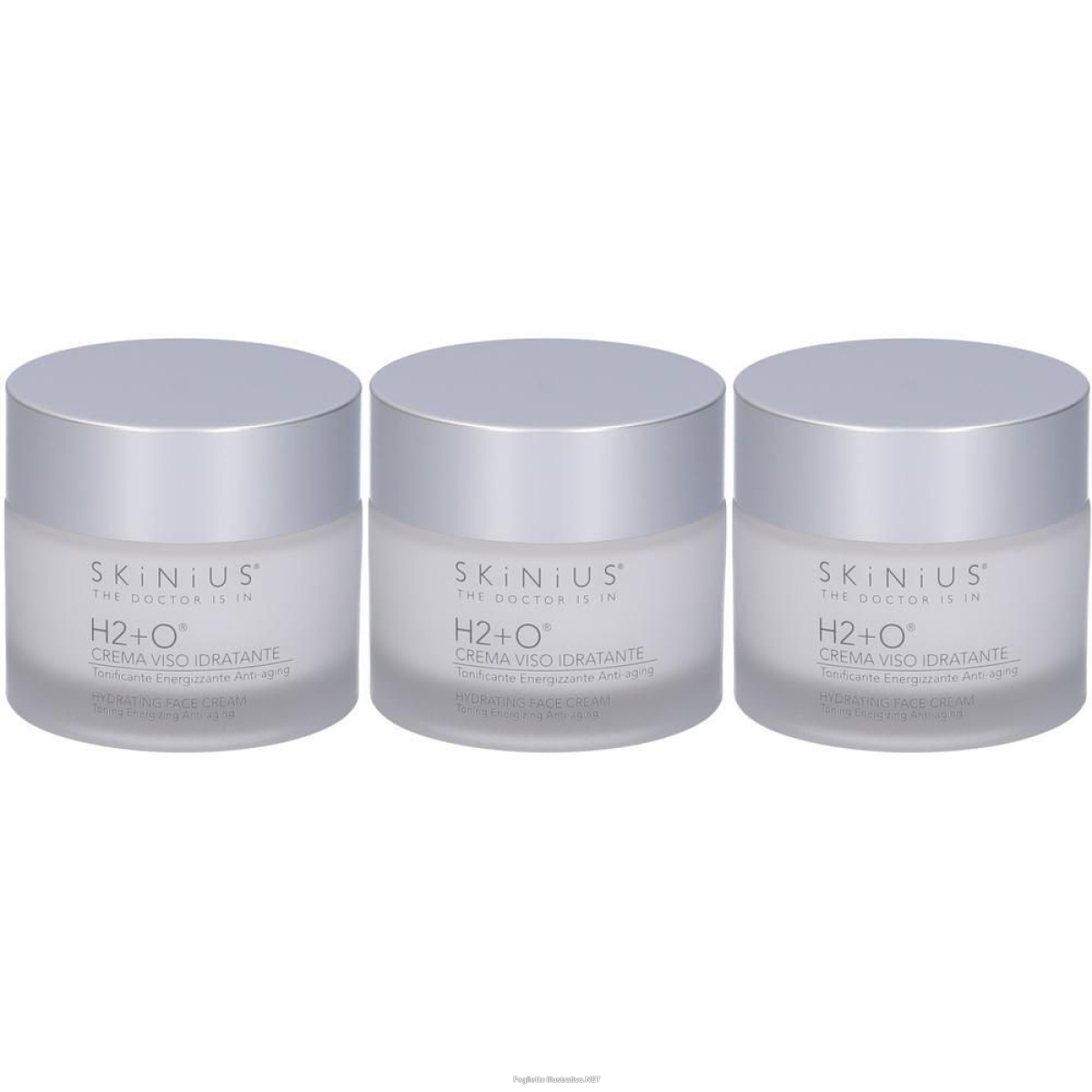 Cerca Offerte di skinius h2+o crema viso idratante 3x50 ml e acquista online