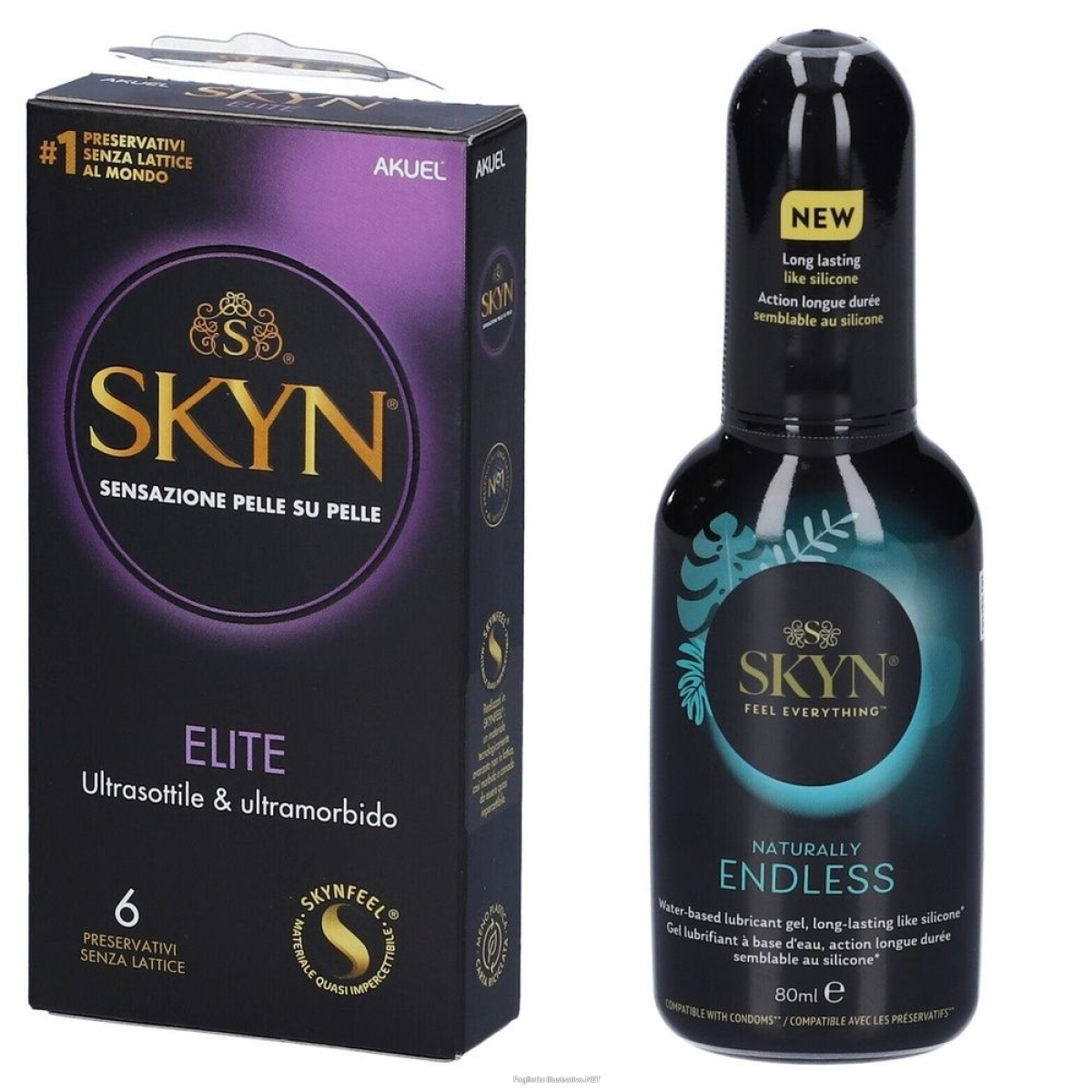 Cerca Offerte di skyn set naturally endless lubrificante gel + elite preservativi ultra e acquista online