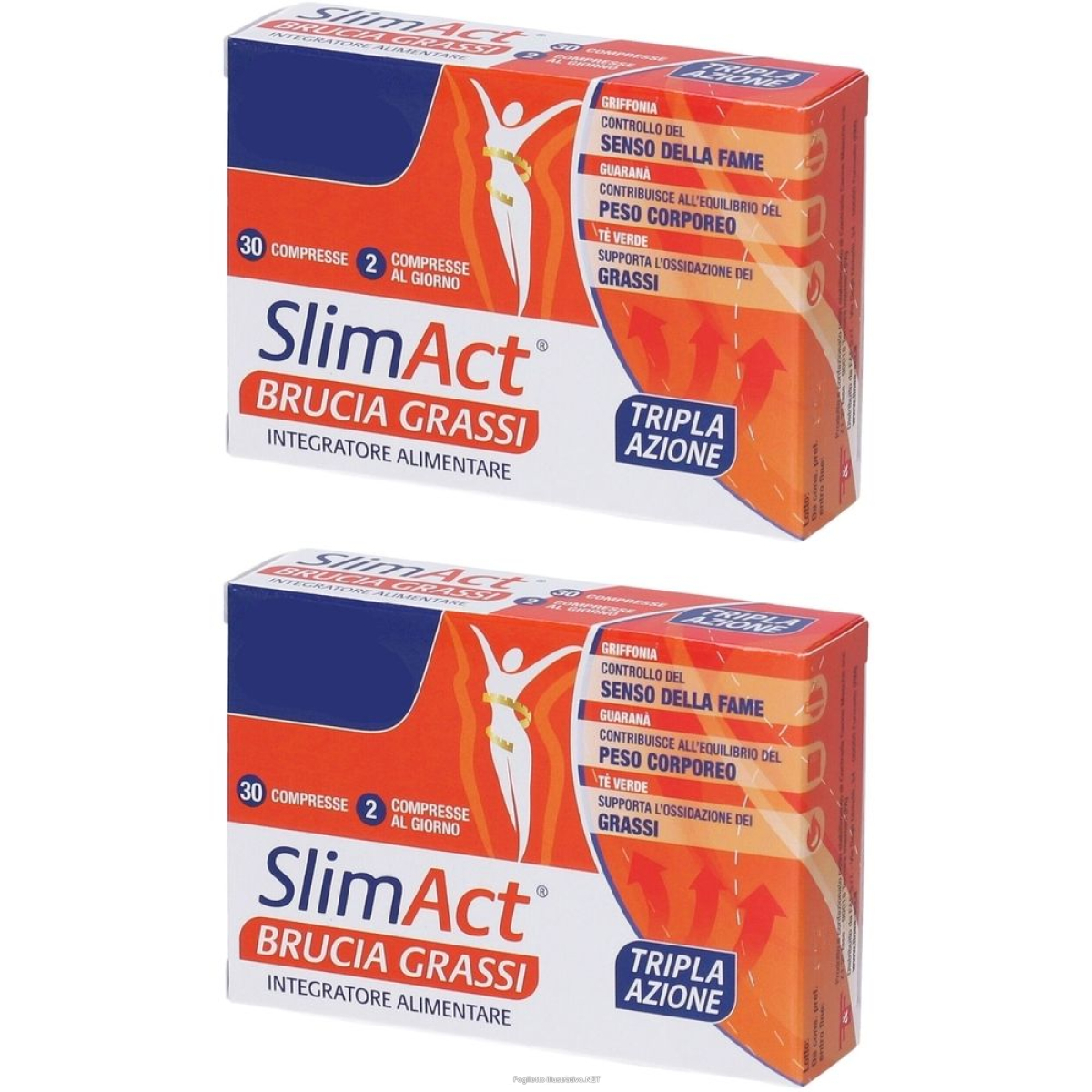 Cerca Offerte di slim act brucia grassi compresse set da 2 2x30 g e acquista online