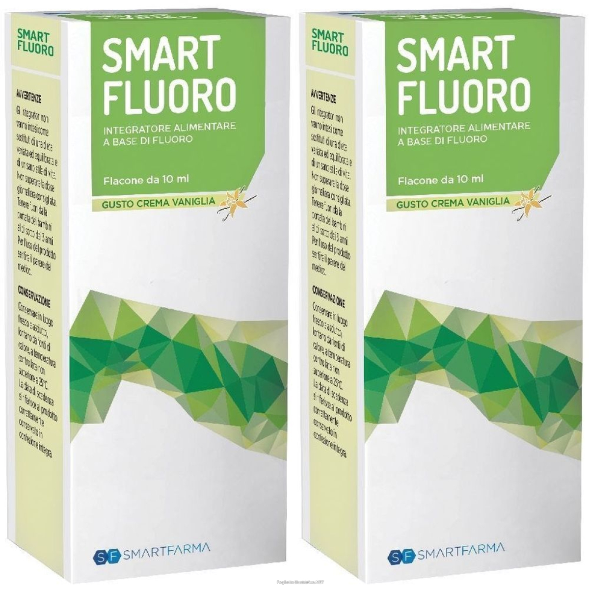 Cerca Offerte di smart fluoro gocce 10 ml gusto crema vaniglia set da 2 ml orali e acquista online