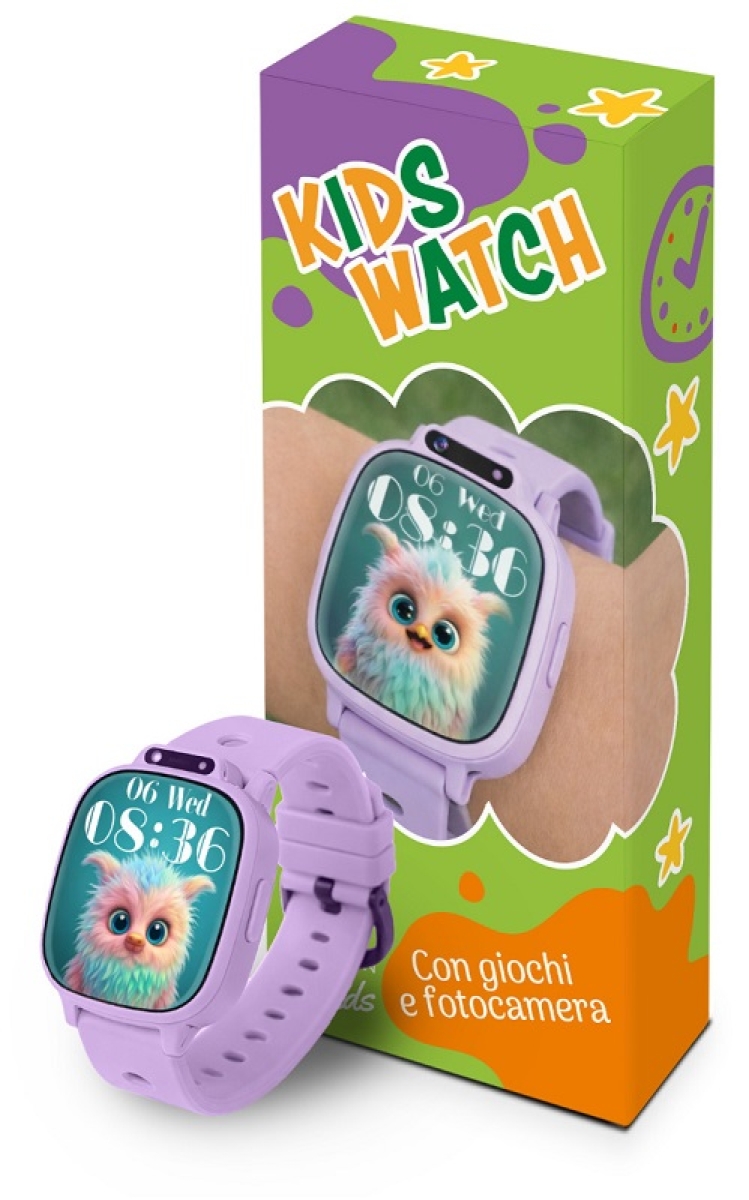 Cerca Offerte di Smartwatch paladin kids viola con giochi e contapassi e acquista online