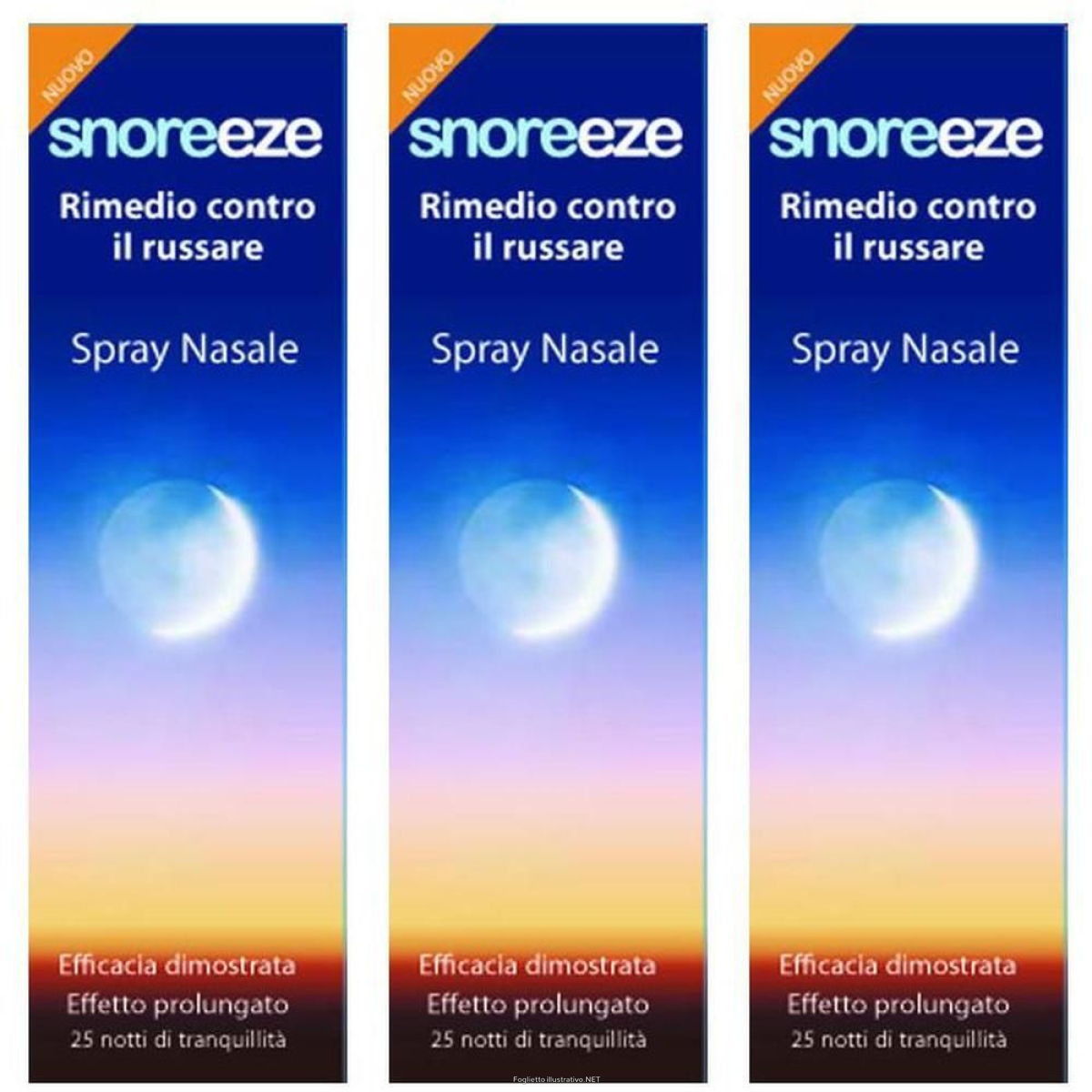 Cerca Offerte di snoreeze spray nasale 3x10 ml nasale e acquista online