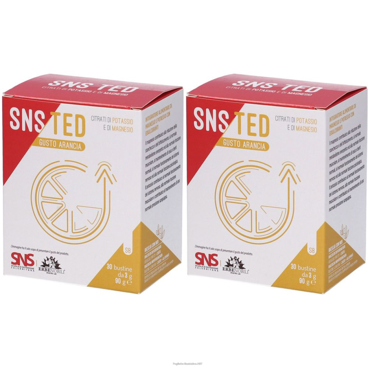Cerca Offerte di sns ted bustine gusto arancia set da 2 2x30 pz bustina e acquista online