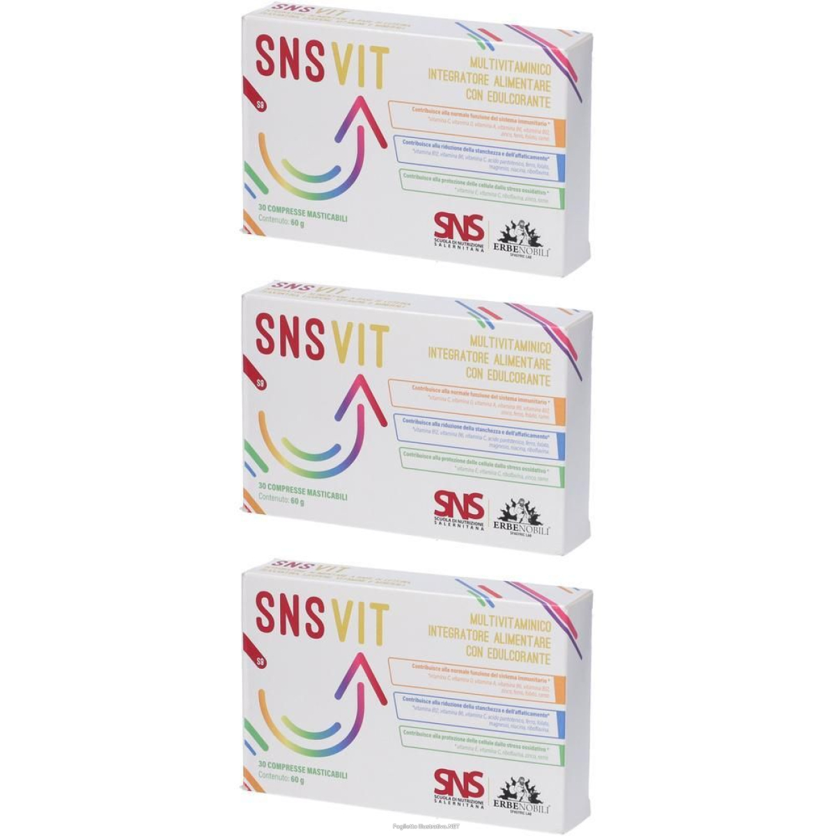 Cerca Offerte di sns vit 30 compresse masticabili 3x60 g masticabili e acquista online