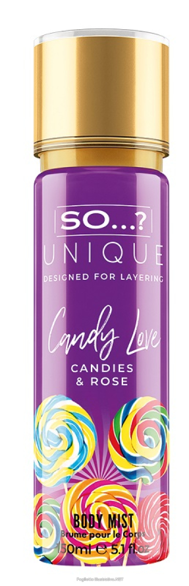 Cerca Offerte di so unique candy love b/mist 150ml e acquista online