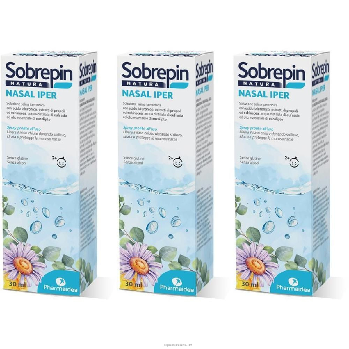 Cerca Offerte di sobrepin natura nasal iper spray nasale 3x30 ml e acquista online