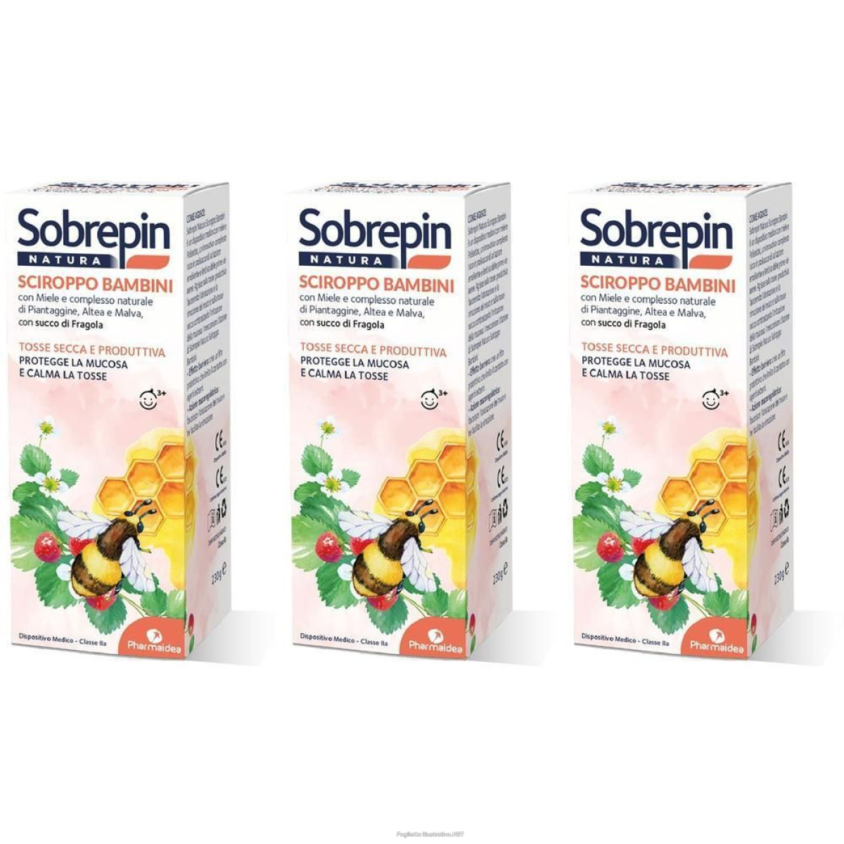 Cerca Offerte di sobrepin natura sciroppo bambini tosse secca e grassa 3x230 g e acquista online