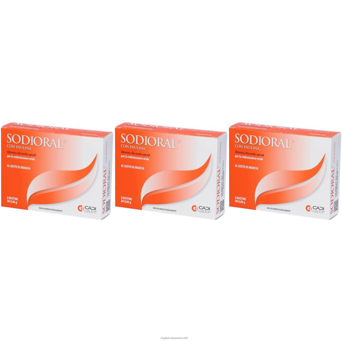 Cerca Offerte di sodioral con inulina set da 3 3x8 pz bustina e acquista online
