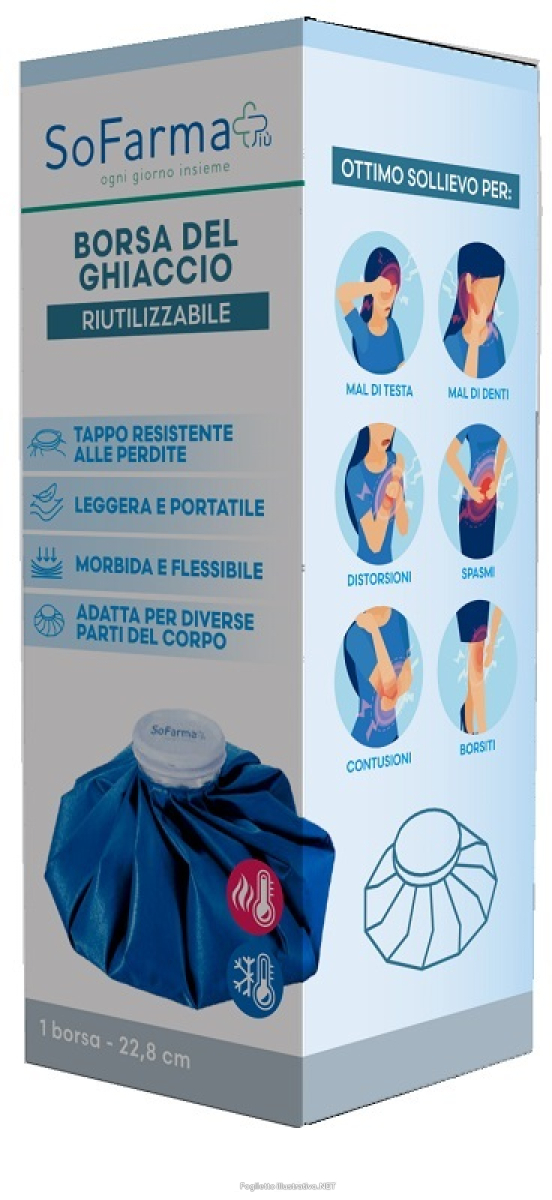 Cerca Offerte di sofarma+ borsa del ghiaccio 1 pezzo e acquista online