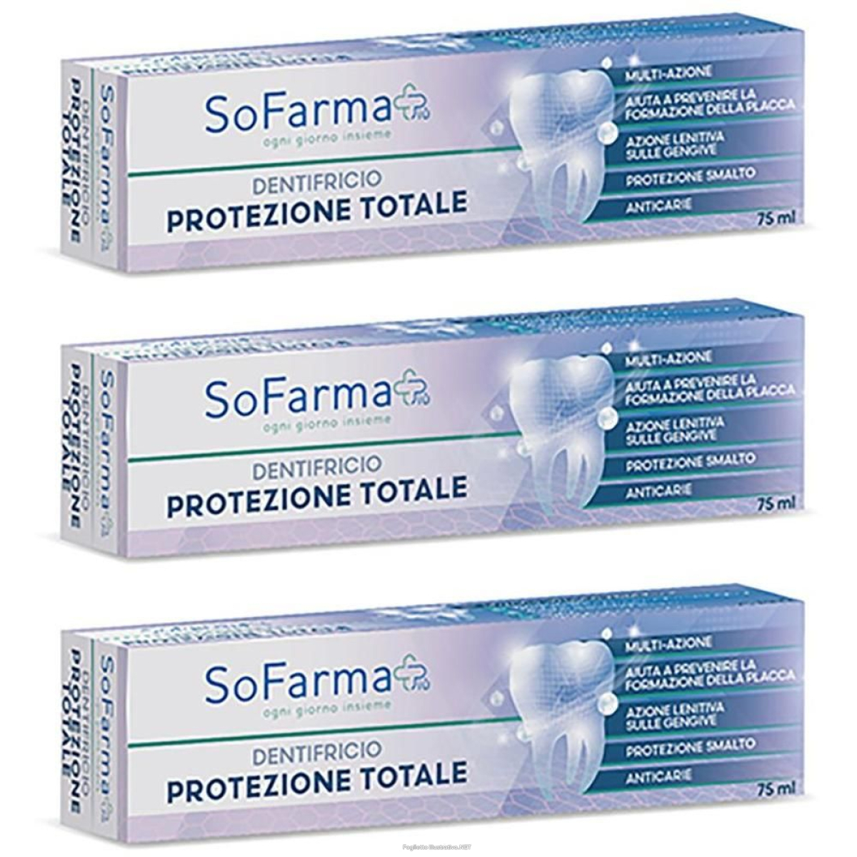 Cerca Offerte di sofarma dentifricio alito fresco 3x75 ml e acquista online