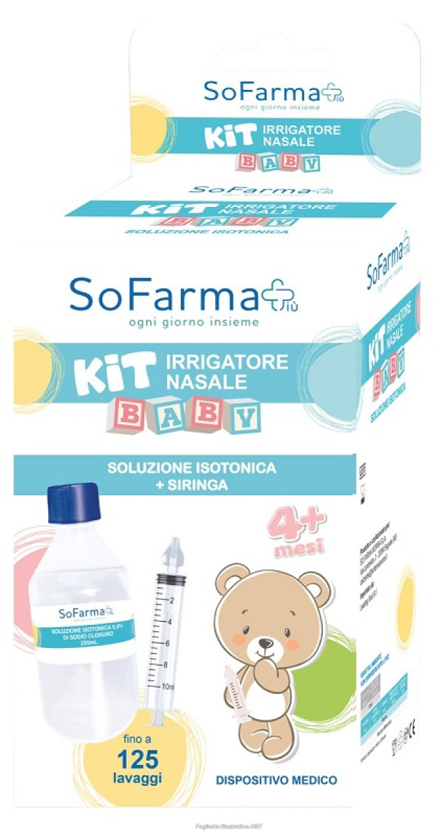 Cerca Offerte di sofarma+ kit irrigatore nasale baby soluzione isotonica + siringa e acquista online