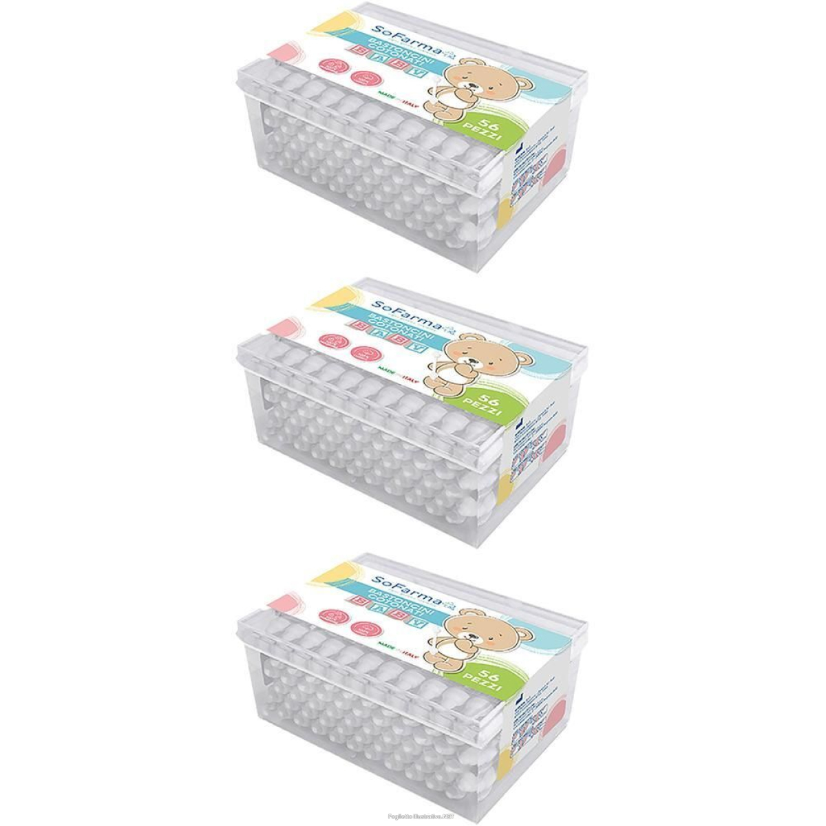 Cerca Offerte di sofarmapiu' bastoncini cotonati baby 3x1 st e acquista online