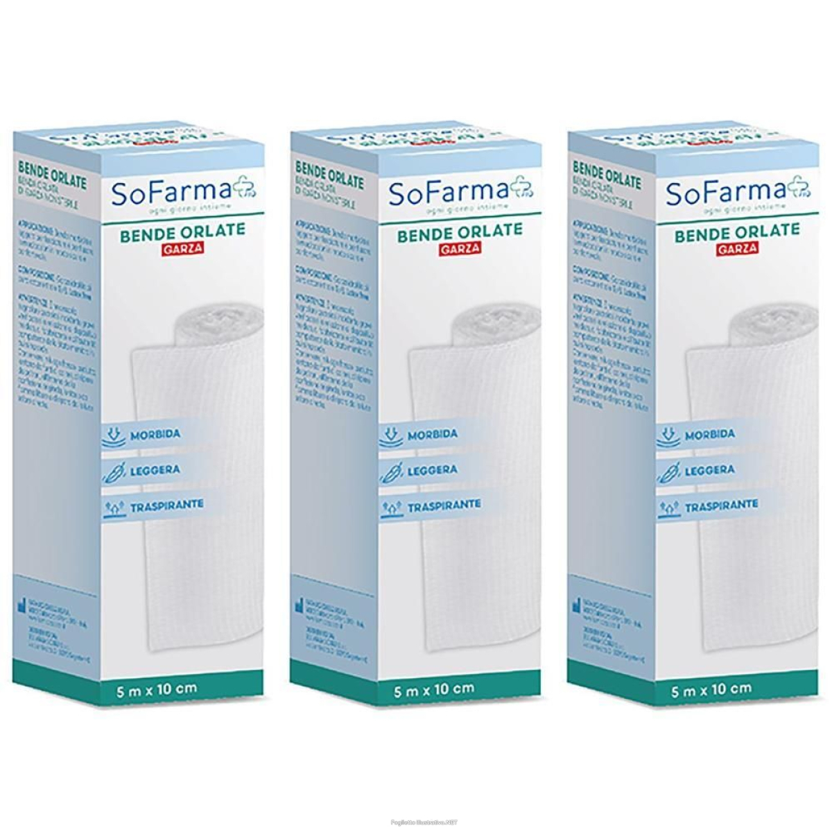 Cerca Offerte di sofarmapiu' benda orlata 500x10 cm 3x1 st e acquista online