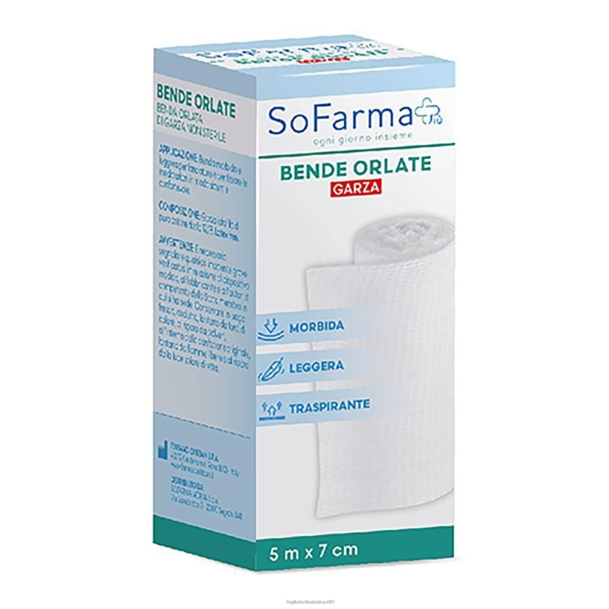 Cerca Offerte di sofarmapiu' benda orlata 500x7 cm 4x1 st e acquista online