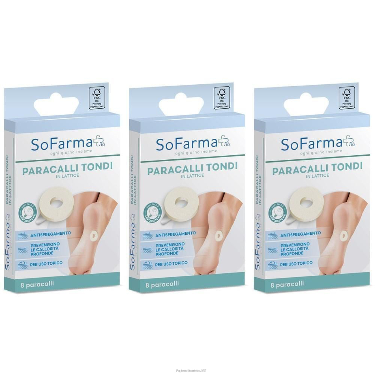 Cerca Offerte di sofarmapiu' cerotto paracallo tondo 3x8 st e acquista online