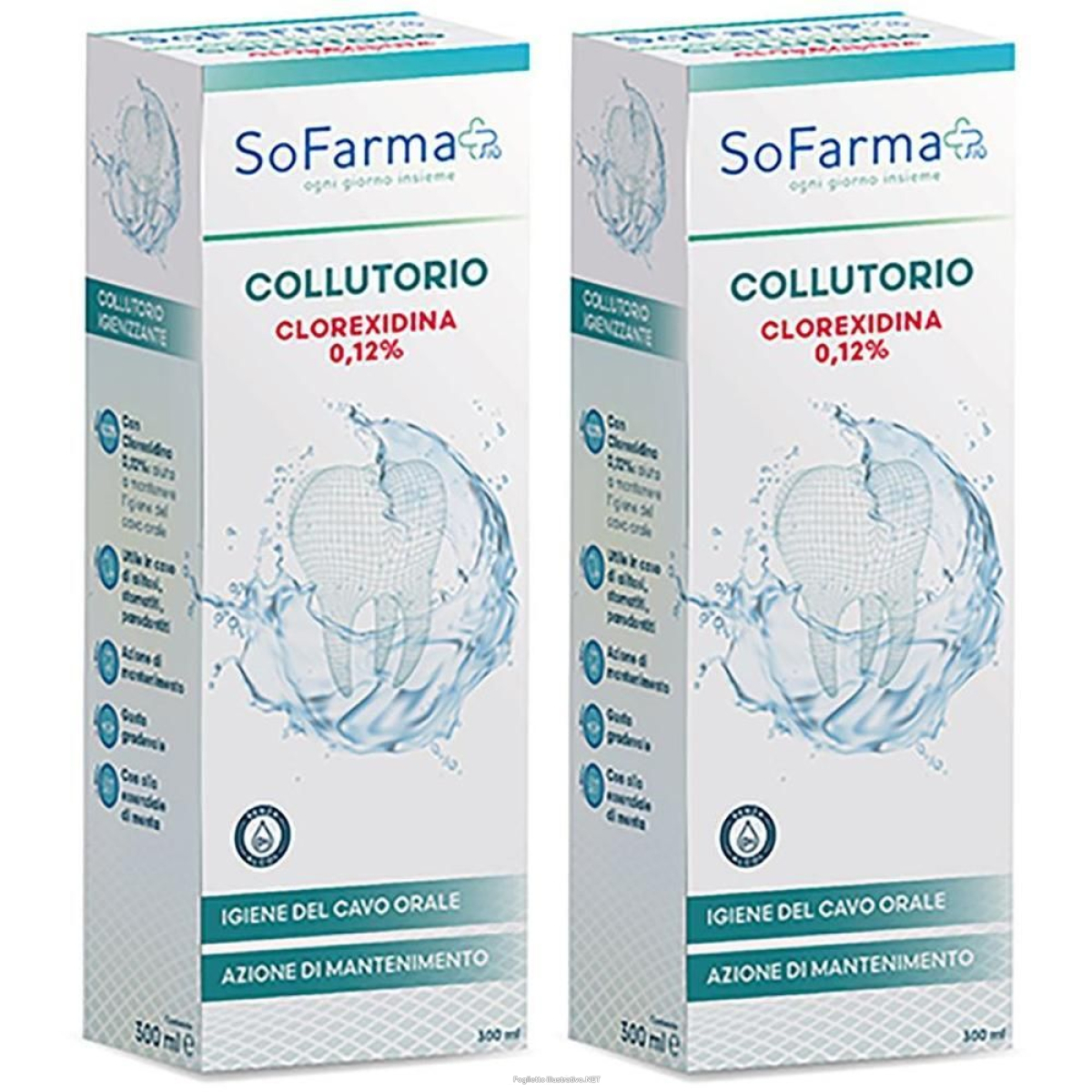 Cerca Offerte di sofarmapiu' collutorio clorex 012 2x200 ml e acquista online