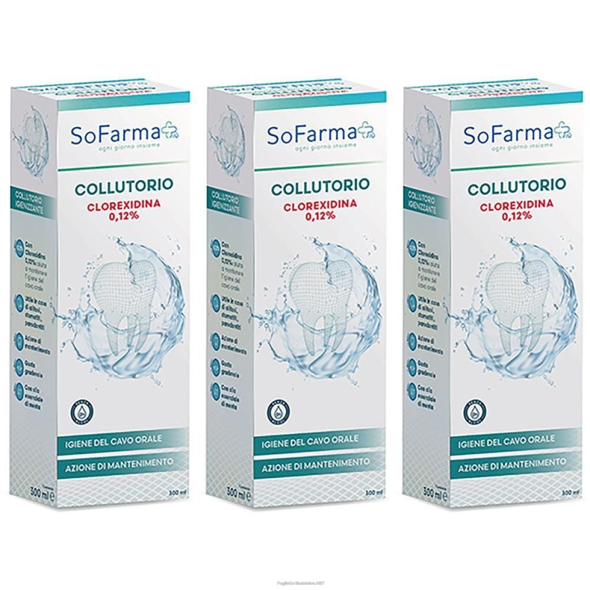 Cerca Offerte di sofarmapiu' collutorio clorex 012 3x200 ml e acquista online