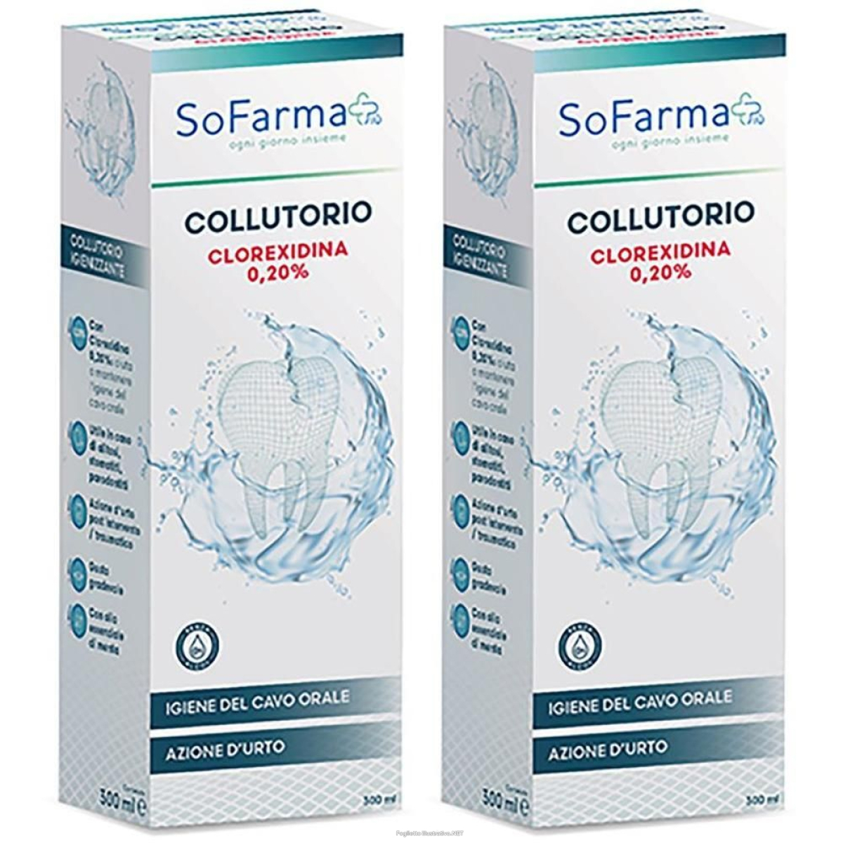 Cerca Offerte di sofarmapiu' collutorio clorex 020 2x200 ml e acquista online