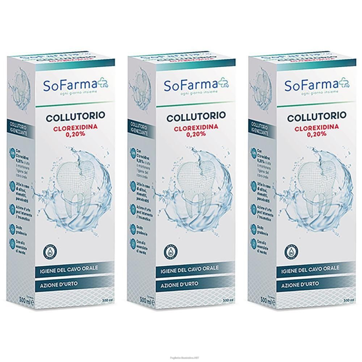 Cerca Offerte di sofarmapiu' collutorio clorex 020 3x200 ml e acquista online