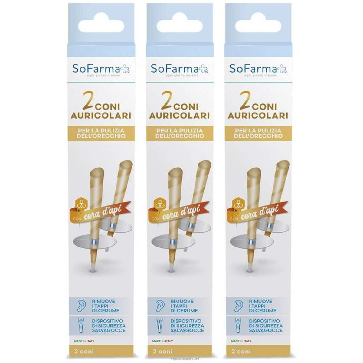 Cerca Offerte di sofarmapiu' coni auricolari 3x2 st e acquista online